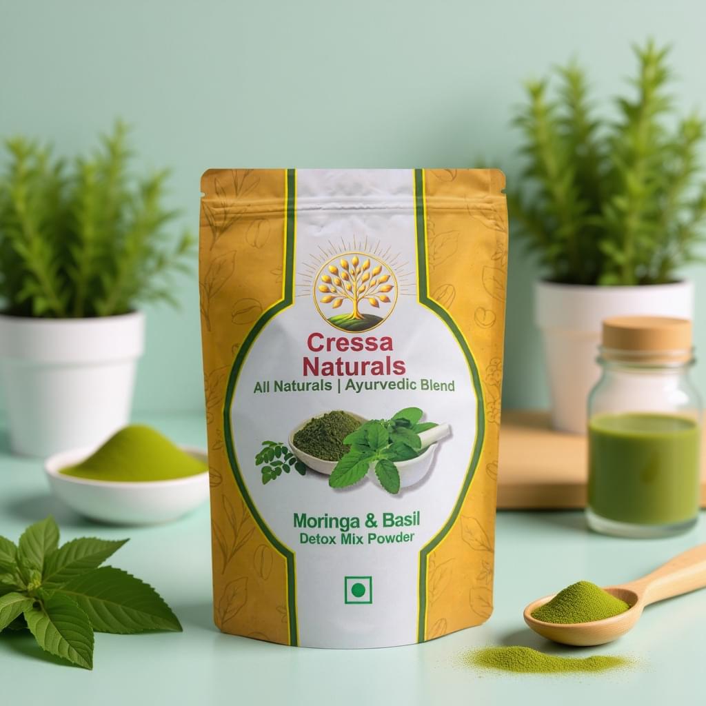 Moringa & Holy Basil Detox Powder